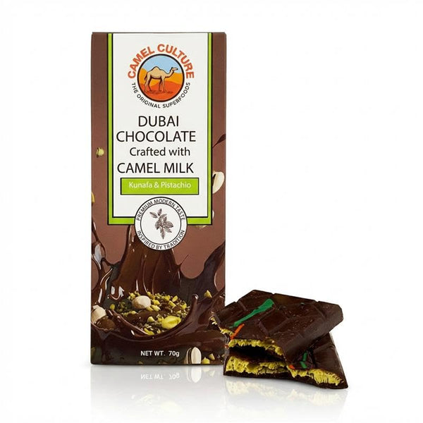 Camel Milk Dubai Chocolate (70G)