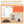 Camel milk coffee package with benefits listed on an orange background