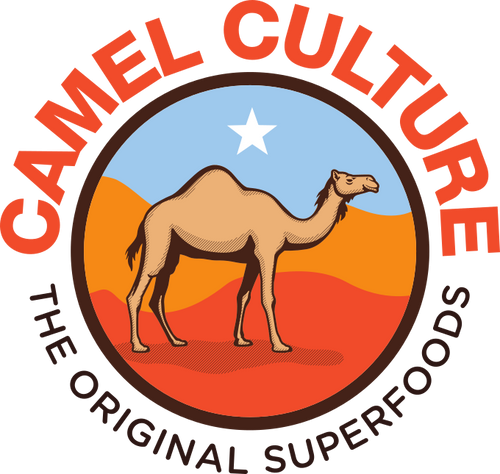 The camel culture logo