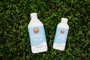 camel milk liter and camel milk pint for sale.