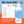 Bottle of camel milk with nutritional benefits listed on a blue and orange background