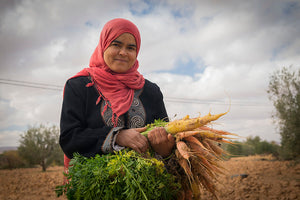 Tunisian woman farmer